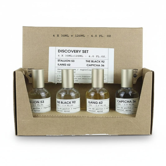 UNDEFINED_EMPER DISCOVERY SET 4X1.0 EDP STALLION 53 + THE BLACK 92 + CAPTCHA 36 + ILANG 62  (128709) - Emirates