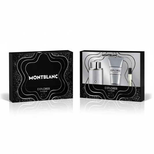 MONT BLANC_MONT BLANC EXPLORER PLATINUM 3.4 EDP M + 3.4 SH/G + 7.5ML  (123992) - France