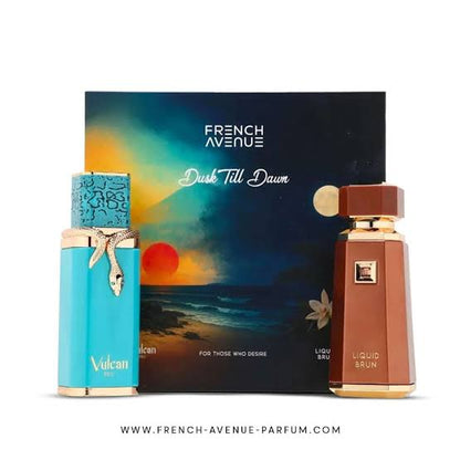 FRENCH AVENUE - 2 PIEZAS - LIQUID BRUN 3.4OZ, VULCAN FEU 3.4OZ - U