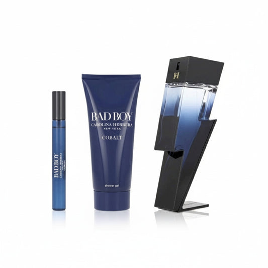CAROLINA HERRERA_CAROLINA CH BAD BOY COBALT 3.4 EDP M + 3.4 S/G+ 10ML NEW (128005) - Spain