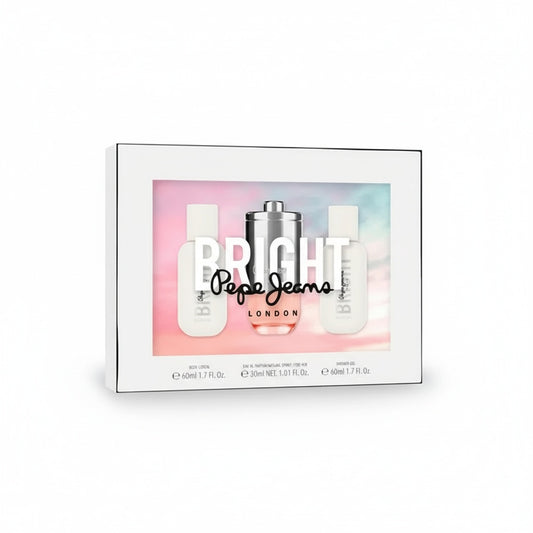 PEPE JEANS_PEPE JEANS BRIGHT 1.0 EDP L + 2.0 B/L+ 2.0 S/G -  (126831) - Emirates