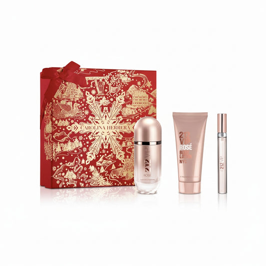 CAROLINA HERRERA_212 VIP ROSE 2.7 EDP + 3.4 B/L+ 10ML NEW  (128009) - France