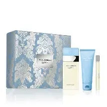 DOLCE & GABBANA SET LIGHT BLUE 3PC 4.2 OZ. M