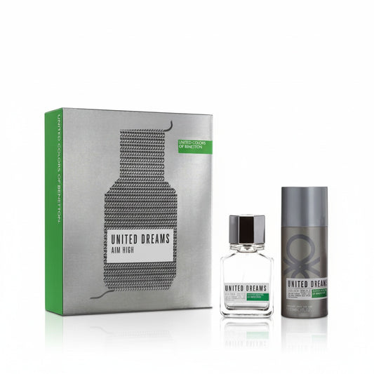 BENETTON_BENETTON UNITED AIM HIGH 3.4 EDT M + 5.0 DEO -  (116400) - Spain