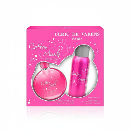 ULRIC DE VARENS_UDV COTTON MUSK 1.7 EDP L + 4.2 DEO SPRAY -  (114076) - France