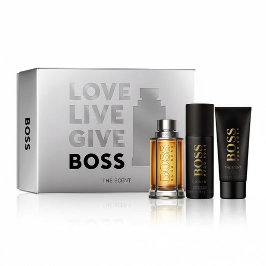 HUGO BOSS_BOSS THE SCENT 3.4 EDT M + 3.4 S/G + 5.0 DEO SPRAY -  (119236) - Germany