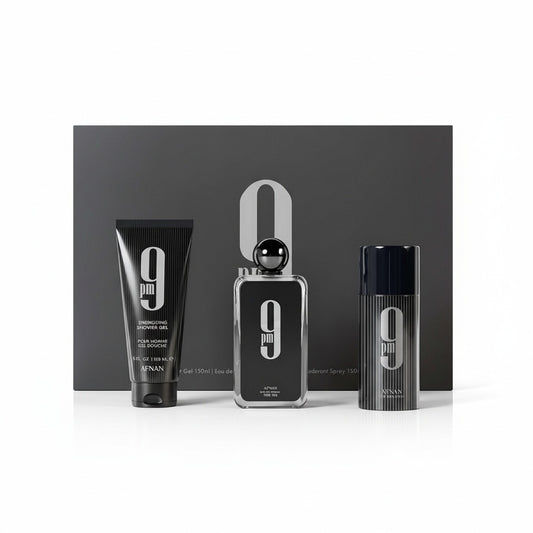 AFNAN_AFNAN 9PM 3.4 EDP M + 5.0 S/G + 5.0 DEO SPRAY  (118390) - Emirates