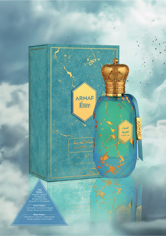 ARMAF, ETER ARABIAN SKY - 3.4OZ PARFUM -U