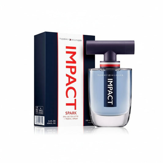 TOMMY HILFIGER_TOMMY IMPACT SPARK 3.4 EDT M + 4 ML SPRAY INSIDE CAP  (122461) - Italy