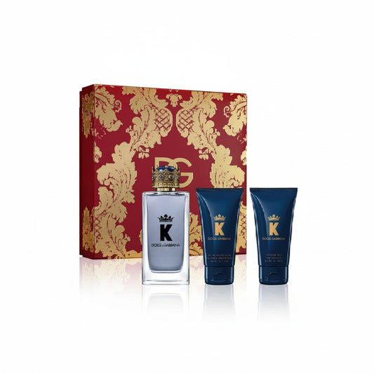 DOLCE & GABBANA_DG KING 3.4 EDT M + 1.7 S/G+ 1.7 A/S BALM  (118237) - Italy