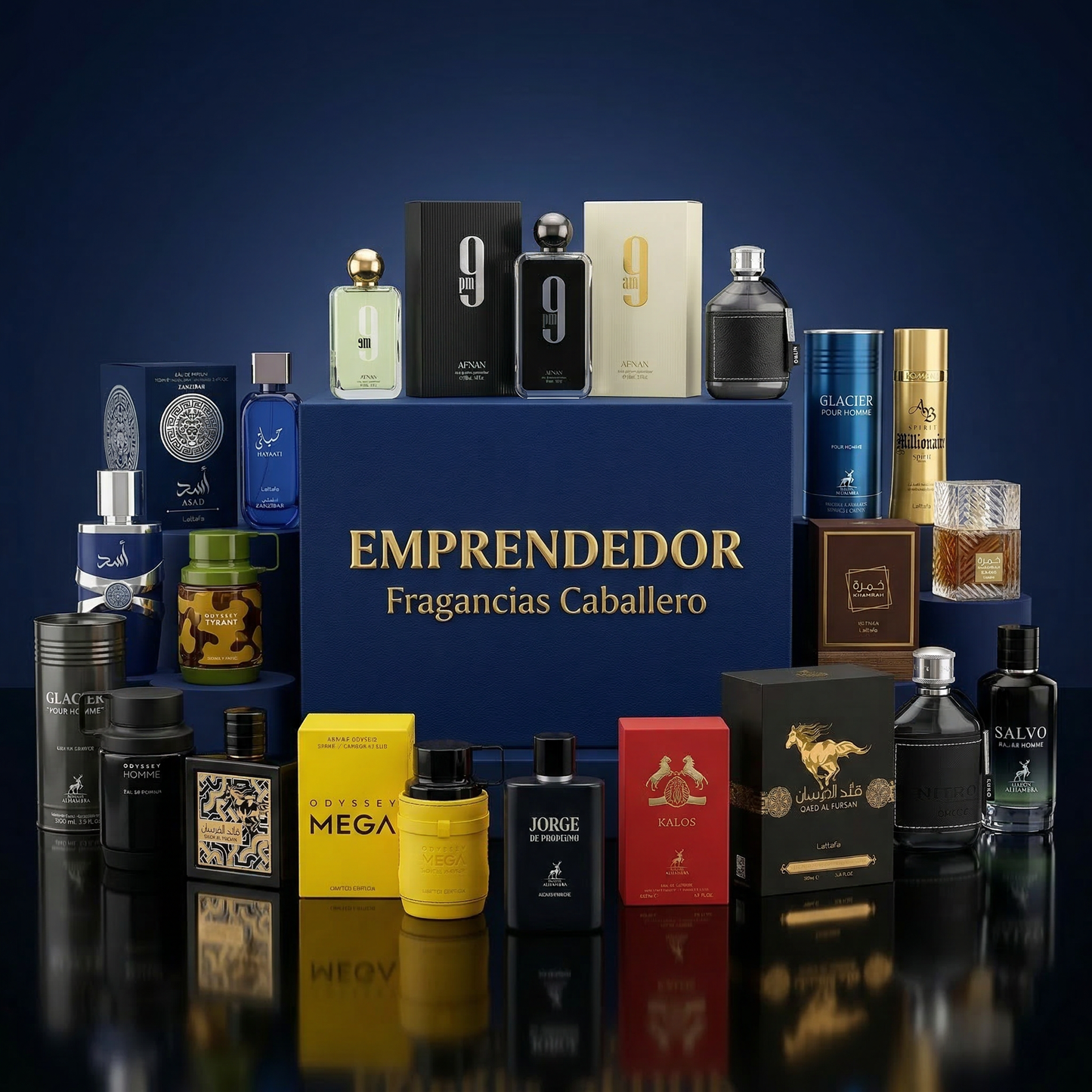 EMPRENDEDORES FRAGANCIAS DE CABALLERO