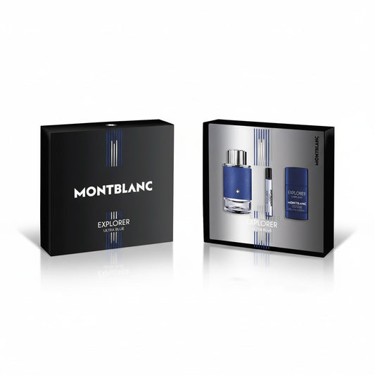 MONT BLANC_MONT BLANC EXPLORER ULTRA BLUE 3.4 EDP M+2.5 DEO STICK+7.5ML EDP  (122884) - France