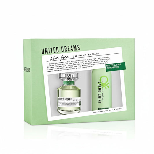 BENETTON_BENETTON LIVE FREE 2.7 EDT L + 5.1 DEO SPRAY  (106737) - Spain