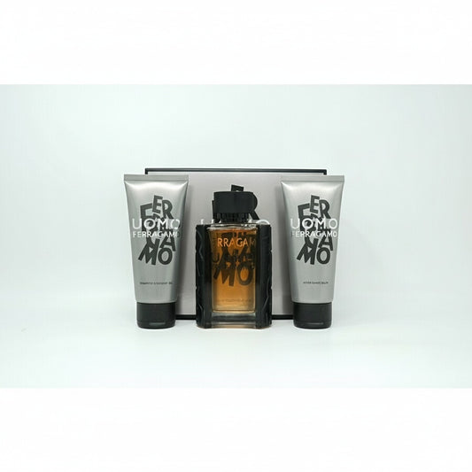 SALVATORE FERRAGAMO_FERRAGAMO UOMO 3.4 EDT M + 3.4 S/G + 3.4 ABS  (128174) - Italy