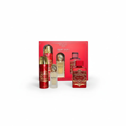 LATTAFA_LATTAFA BADEE AL OUD SUBLIME 3.4 EDP U + 6.7 BODY/SPRAY + 1.7 HAIRMIST  (118884) - Emirates